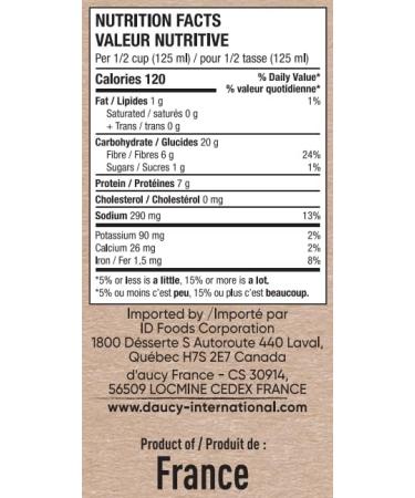 d'aucy White Kidney Beans Canned Vegetables Source of Fibre No Preservatives Tasty Legumes 398ml - Buy Online on GoSupps.com