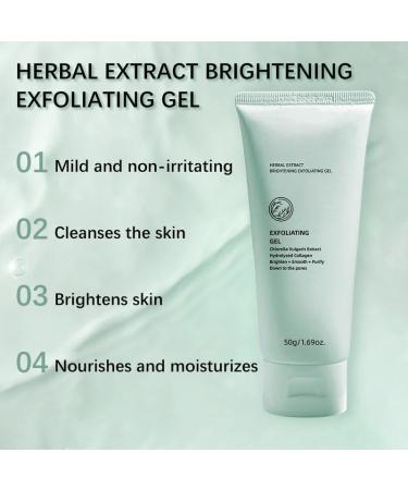 Herbal Exfoliating Cleansing Gel Deep Gentle Moisturizing Formula for Radiant Skin - Buy Online on GoSupps.com