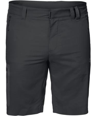 Jack Wolfskin Men's Active Track Shorts - Breathable Hiking Shorts for Men | Size 52 Phantom - Perfect for Outdoor Adventures - Buy Online on GoSupps.com