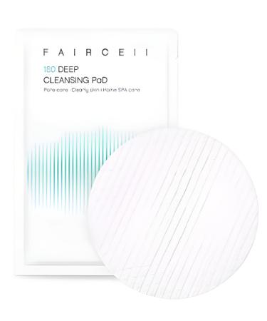 Faircell 180 Deep Cleansing Pad - 2Pads *0.24 fl oz (7ml) * 10set: Quick & Convenient Waterless Cleansing Pore Care Embossed Texture for Deep Clean Hypoallergenic Portable Korean Skin Care