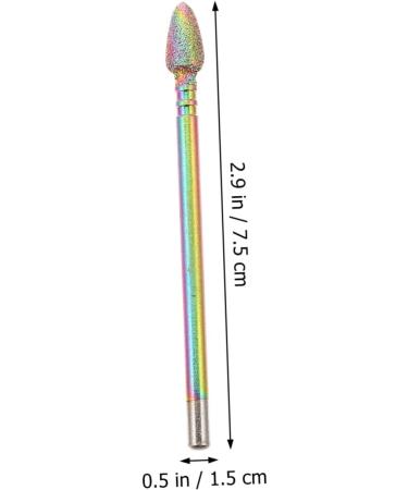 Healeved 1 Set Nail Polisher Pedicure Polishing Tool Grinding Nails Drill Nail Kits Manicure Drill Bits Cuticle Nail Art Kit Nail Grinding Accessories To Rotate Clean Manicure Tools Diamond - Buy Online on GoSupps.com