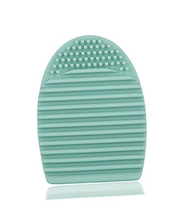 Shop Silicone Makeup Brush Cleaner - Egg-Shaped Tool for Easy Cosmetic Cleaning - Medium Green - Buy Online on GoSupps.com
