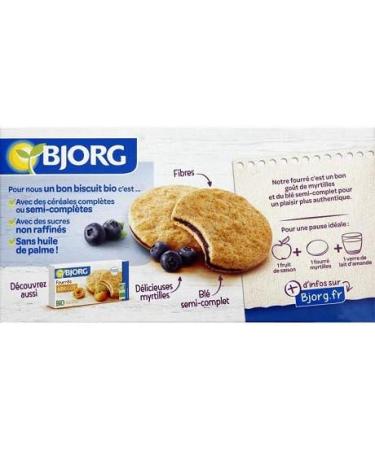  Benedicta BJORG - Blueberry Filled Cookies 175g - Pack of 4 - Free delivery - Buy Online on GoSupps.com