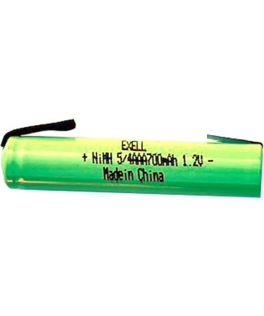 Exell 5/4AAA 1.2V 700mAh NiMH Rechargeable Battery w/Tabs - Ideal for Telecoms Smart Grids & RC Devices | International Shipping - Buy Online on GoSupps.com
