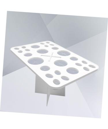Beaupretty 26 Air Drying Rack - Premium Makeup Brush Holder & Storage for Cosmetics - White | International Shipping Available - Buy Online on GoSupps.com