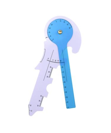 Iwowhero glasses pupil distance lineal pupil distance scale for glasses Messlinal light tape for the pupil distance pupil dance knife metal measuring instrument multifunction