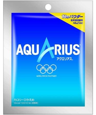 Coca-Cola Aquarius Powder 48g x 25 Bags - Buy Online on GoSupps.com