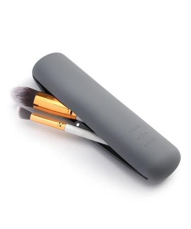 Corneria silicone makeup brush holder brush cosmetics bag portable travel make -up brush pocket makeup brush organizer (khaki) Please recognize the dealer: b & c directly gray s