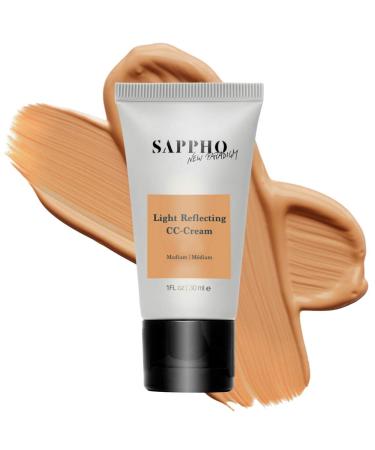 SAPPHO New Paradigm Organic CC Cream - Medium | Vegan & Cruelty-Free Makeup - Buy Online on GoSupps.com