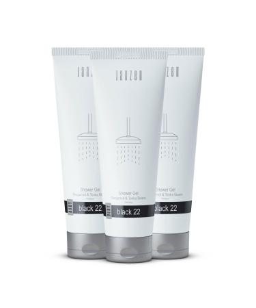 JANZEN Shower Gel Black 22 3pack