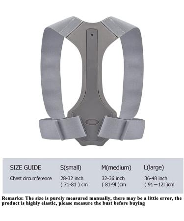 Posture Corrector Correction Belt for Kyphosis Adjustable Clavicle Brace to Comfortably Improve Bad Posture for Men and Women Posture Corrector for Women and Men S Feito na China Full moon lofty - Buy Online on GoSupps.com