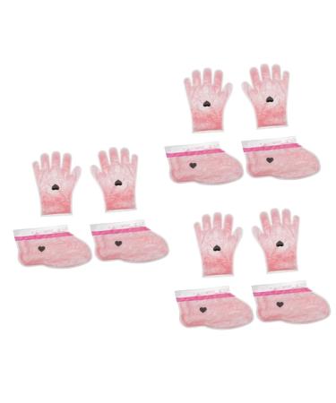 FRCOLOR Paraffin Wax Socks 6 Pairs Beauty Hand Cover paraffin bath liner Hand Cover SPA Moisturizing Accessory Foot Hand Covers foot spa kit cover Paraffin care Wax Care Insulated Mitten