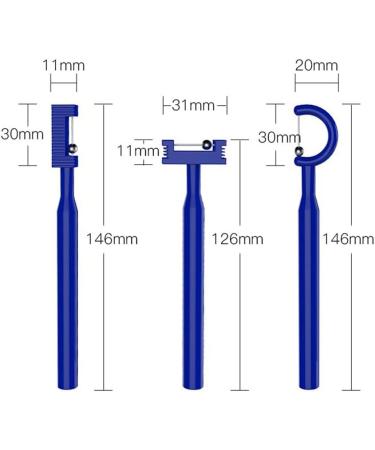 KUUY 3pcs Tongue Tip Exercise Tool Set | Lateralization & Lifting for Oral Muscle Training | Enhance Speech & Swallowing Skills - International Shipping Available - Buy Online on GoSupps.com