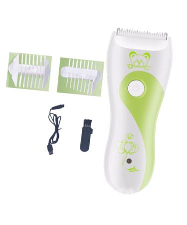 BIUDECO 1set Razornormal Razor Baby Mute Automatic Trimmer Rechargeable Cutter Safe Home Electric Infant Kidsnormal Hair Cutting Kit Silent for Children Charging Clipper of