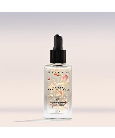 MASQMAI Natural Beauty Elixir 100% Natural Oil Nourishes Replenishes and Hydrates All Skin Types 50 ml - Buy Online on GoSupps.com