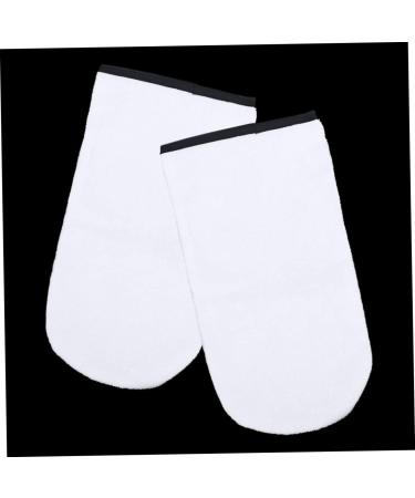 FRCOLOR 3 Pairs of Paraffin Gloves Hand Cover Made of Paraffin Wax Cotton Work Gloves Cotton Gloves Wax Mittens Wax Gloves Cosy Hot Wax Bath Mat White - Buy Online on GoSupps.com