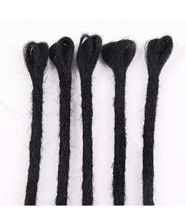 DSoar 20 inch Dreadlocks Extensions - Synthetic Braiding Hair for Men & Women - 12 Strands Full Hippie Style - Black Hair Extensions - Buy Online on GoSupps.com
