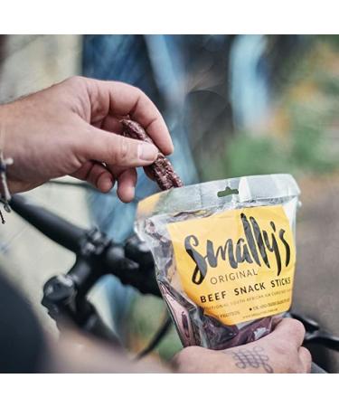  Smally's Biltong Smally's Biltong - Beef Sticks Jalapeno Beef Cabbage High Protein Beef Snack Air Dried South African Traditional Beef Sausage - 40g x 15 Packs - Buy Online on GoSupps.com
