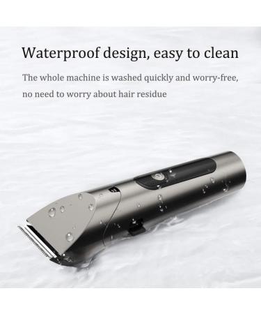 Rechargeable Cord/Cordless Haircutting Kit - Clipper with LCD Display for Men | Hair Shaver & Trimming Set - Buy Online on GoSupps.com