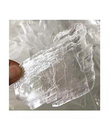 Crystal Rough 1pc Natural Bulk Crystals Minerals Specimen Natural White Rough Selenite raw Gemstone for Decoration
