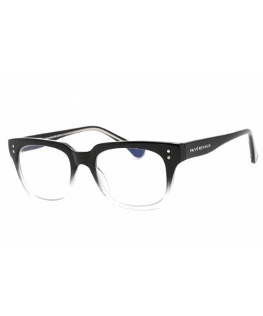 Prive Revaux Jack Caviar Black/Crystal Men's Full Rim Eyeglasses