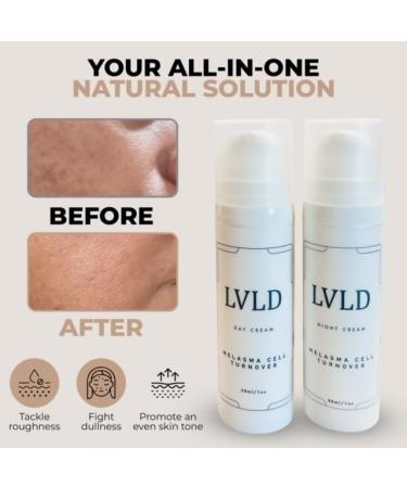 Day and Night Cream Moisturizer for Melasma & Dark Spots - Anti-Aging Vitamin A Face Cream - 1 Ounce - Buy Online on GoSupps.com