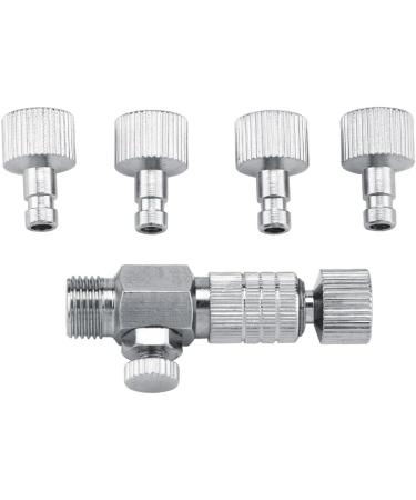 Yolispa Disconnect Adapter Airbrush Horse Quick Connecter Set 1/8'' Fittings Part with 4 Fittings2 Disconnect Adapter Brush Fitting Airbrush Horse Brush Fitting Set Brush Fitting Disconnect Adapt - Buy Online on GoSupps.com