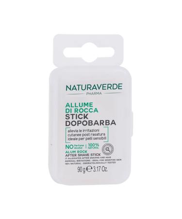 Naturaverde |Pharma - Aftershave stick for men after shave stick Alaun di Rocca stick alum for sensitive skin 100% natural 90g