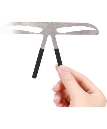 Eyebrow Ruler - Positioning Balance Measuring Tool DIY Eyebrow Template - Permanent Gold Scale Positioning Eyebrow Shaping Ruler (Standard Eyebrows) - Buy Online on GoSupps.com