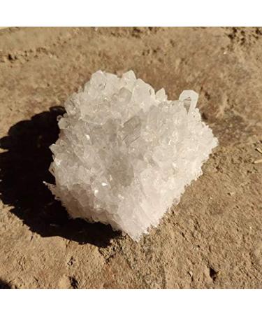 Natural Crystal Rough Natural Crystal Calcite Cluster- White Specimen Stone (Size : 360-450g) (Size : 500-600g) - Buy Online on GoSupps.com