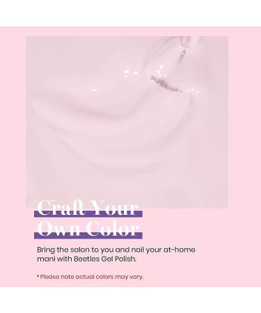 Barely Pink Beetles Gel Polish 15ml | Soak Off LED Nail Lamp Gel for Manicure | DIY Home Solid Gel for Nail Art | Pink Christmas Decor 3001-Barely Pink - Buy Online on GoSupps.com