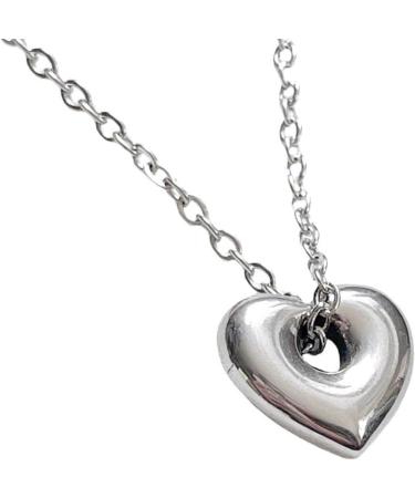 Oralgos 2023 Hollow Heart Necklace - Simple Pendant Jewelry for Women & Girls Perfect Wedding Gift - Buy Online on GoSupps.com