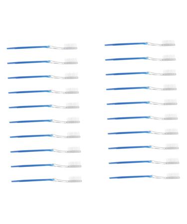 Gatuida 50 pieces disposable toothbrush tooth cleaning brush sensitive toothbrushes bristle toothbrush comfortable toothbrush toothbrush travel case portable pp adjust travel travel