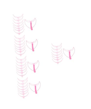 Didiseaon 15 Sets Eyebrow Aid Eyebrow Pen Brush Plastic Convenient Eyebrow Stencil Portable Card Travel 12X11X8CMx5pcs Pinkx5pcs