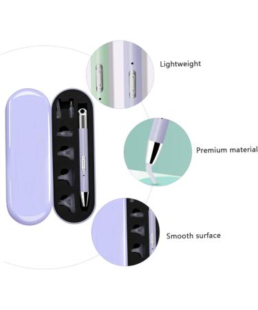 1 Box Nail Art Glow Drill Pen Embroidery Tools De Cristal para Electric Manicure Set Diamond Embroidery Pen Wax Pen Light up Pen Nail Art Tools Manicure Art Pen Purple 12.5x1.5cm - Buy Online on GoSupps.com