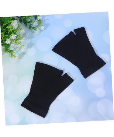 NOLITOY Compression Gloves - 2 Pairs Thermal Thumb Support for Carpal Tunnel & Trigger Thumb - XL Black Warm Mittens - Buy Online on GoSupps.com