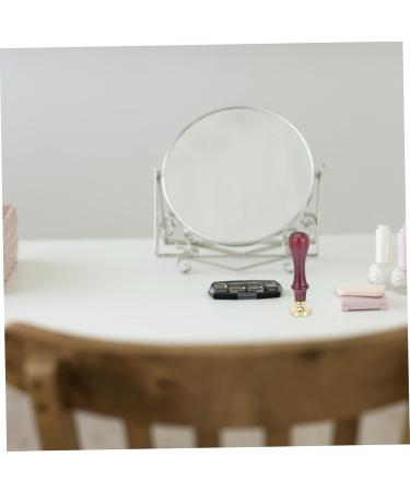 TOVINANNA 2 Pcs Dispensing Plate Tool Eyeshadow Stamper Wooden Stamps Coffee Beans Copper Copper Head Repair 1 count (Pack of 1) Brownx2pcs - Buy Online on GoSupps.com