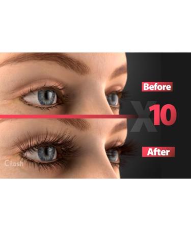 Cilash FORTE PLUS Eyelash growth serum with a powerful formula for strong and thick eyelashes 3ml - Buy Online on GoSupps.com