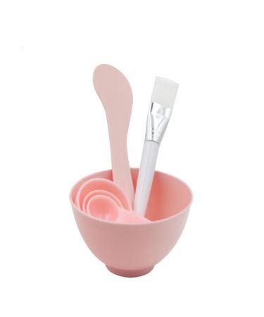 DIY 4 in 1 Mask Bowl Facial Care Mask Mixing Bowl with Stick Brush Gauge