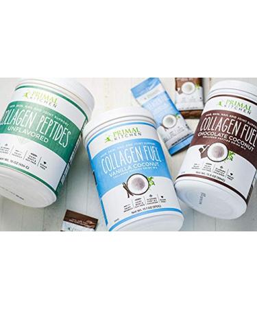 Primal Kitchen Collagen Fuel - Vanilla Coconut Peptide Drink Mix, Dairy-Free Coffee Creamer & Smoothie Booster, 13.1 oz - Buy Online on GoSupps.com