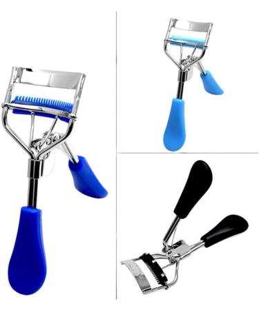 High Quality Aqua Blue False Eyelashes & Eyelash Curler | Fashion Makeup Tool for Women - Shop Internationally - Buy Online on GoSupps.com