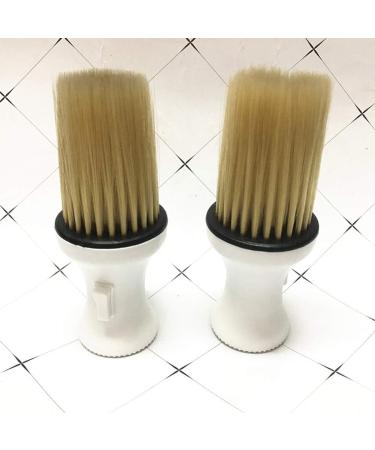 Gsrimgratoe 2 Pieces of Professional Salon Barber Scissors Shaving Soft Brush Comb Neck Dust Cleaning Brush Hairdressing Tool - Buy Online on GoSupps.com