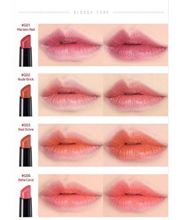 Moisturizing Lip Stick with Shea Butter - Nude Brick G02 | Soft & Supple Lips - Buy Online on GoSupps.com