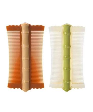 Double-Sided Head Lice Comb | Detachable Narrow Fine Tooth | Flea & Dandruff Removal Tool - Green - Buy Online on GoSupps.com