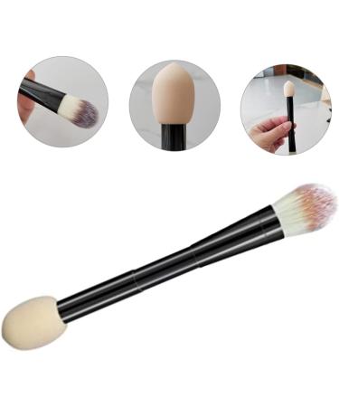Beavorty Double-ended makeup brush double ended sponge make up eyebrow brush concealer brush sponge foundation brush for liquid makeup beauty travel plastic Wet and dry mascara 19X2.5CM As Shown - Buy Online on GoSupps.com