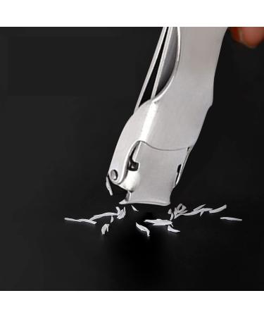 HCHGJKN Nail Clippers Professional Nail Clippers Splash-Proof Stainless Steel Wide Jaw Opening Manicure Fingernail Cutter Ingrown Toenail Scissors - Buy Online on GoSupps.com