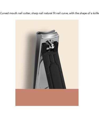 Nail Clippers Set Manicure Set Sharp and Durable Fingernail Clipper with Nail File Manicure Tools for Men Women (Color : Black A) - Buy Online on GoSupps.com