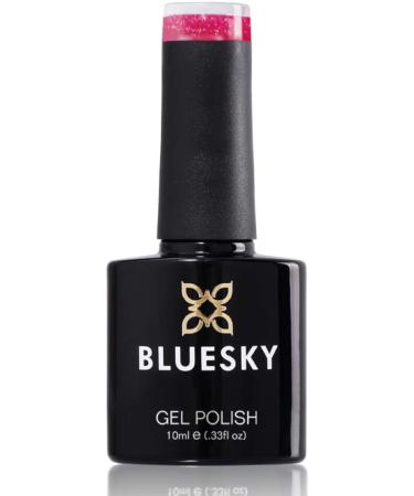 Bluesky Gel Nail Polish Crystal Bright Pink SJ21 Glitter Long Lasting Chip Resistant 10 ml (Requires Drying Under UV LED Lamp) - Buy Online on GoSupps.com