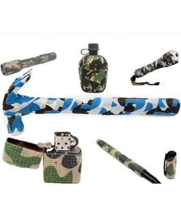 6 Rolls Self Adhesive Camo Bandage Wrap - 2.95" Wide 5 Yard Stretchy Tape for Tactical Gear Hunting & Climbing - Desert Camo Grip Improvement - Buy Online on GoSupps.com