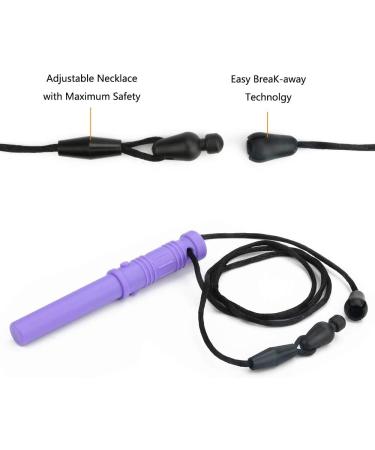 Allnice Chew Necklaces: 6 Pcs Silicone Sensory Necklaces for Kids with Autism, ADHD, Anxiety - Teething & Oral Motor Aid - Buy Online on GoSupps.com